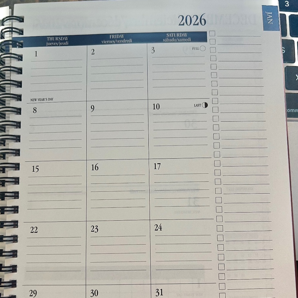 Brand New A Little Wicked Goes A Long Way 2026 Weekly Planner - Picture 7 of 8